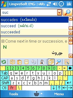 LingvoSoft Dictionary 2009 English <-> Arabic 4.1.88 screenshot